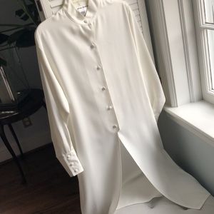 Vintage Andrea Jovine Long Classic Tunic Shirtdress